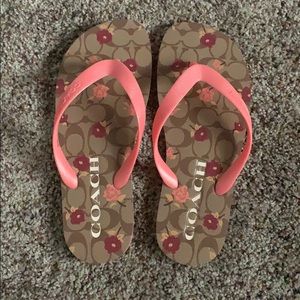 Coach Flip Flops